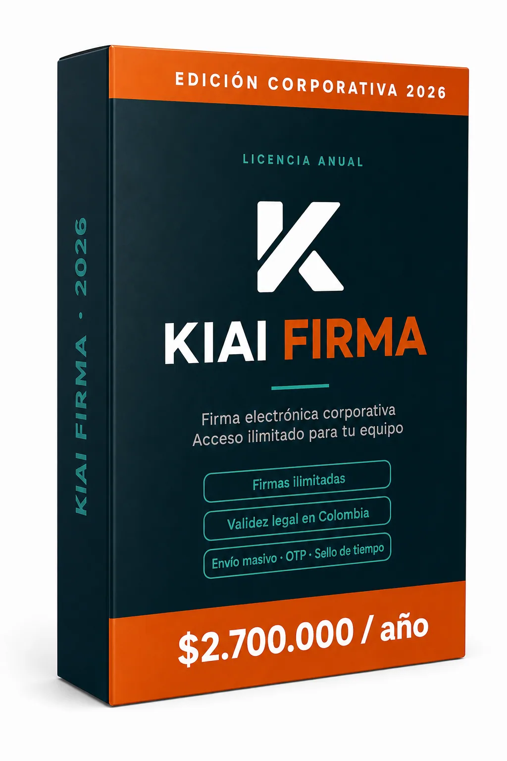 Caja Kiai Firma · Licencia Corporativa Anual 2026